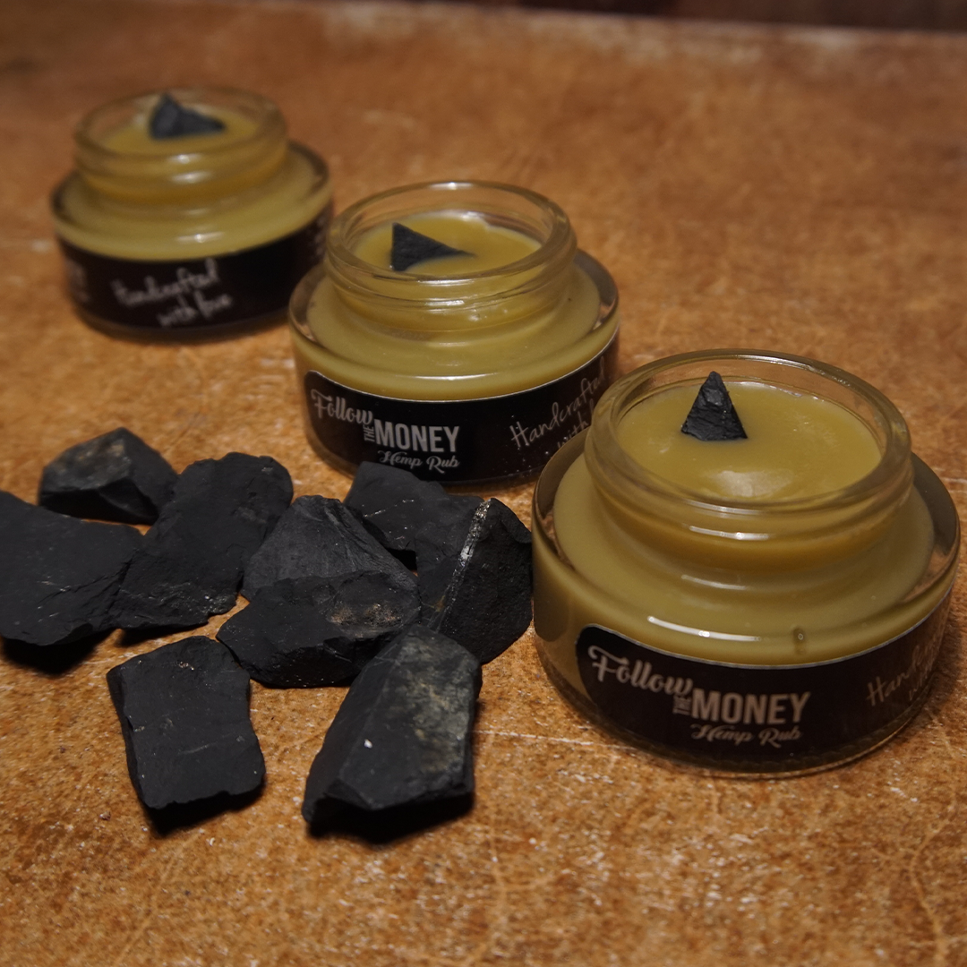 Follow the Money Hemp Rub