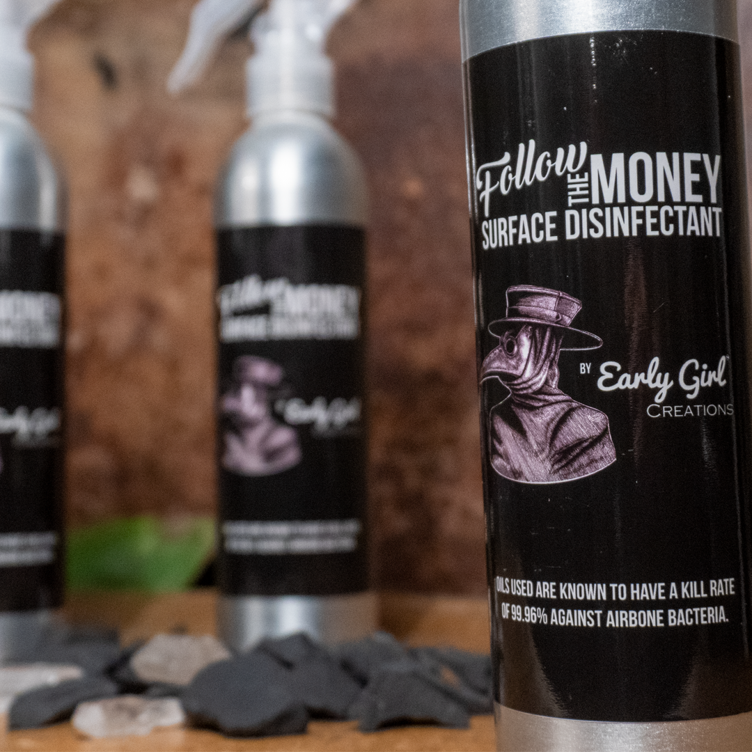 Follow the Money Surface Disinfectant