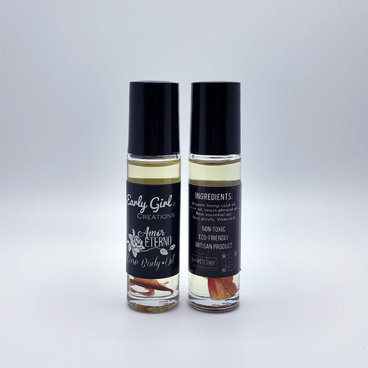 Amor Eterno Rose Body Oil Roller