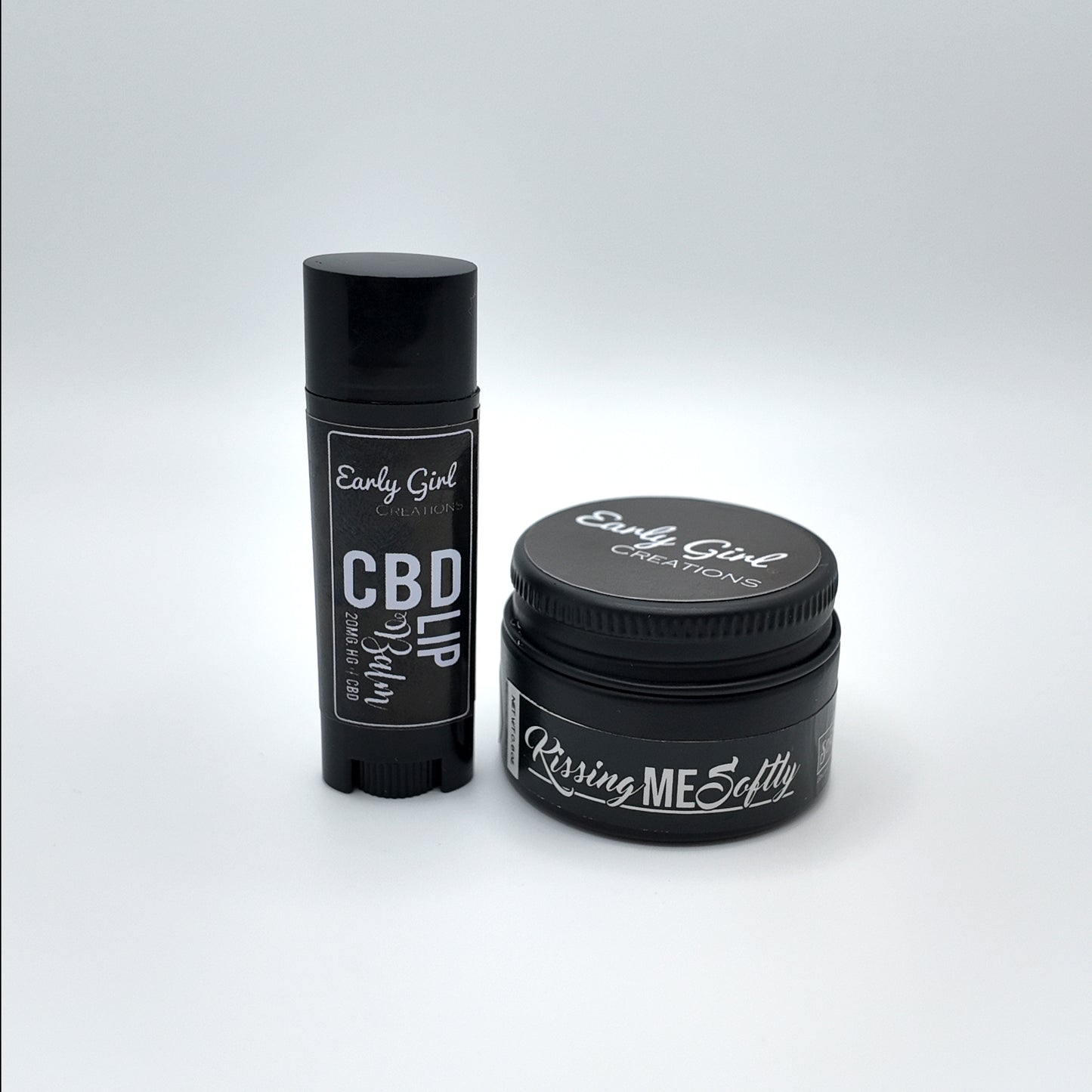 Lip Care Set- Kissing Me Softly & CBD Lip Balm
