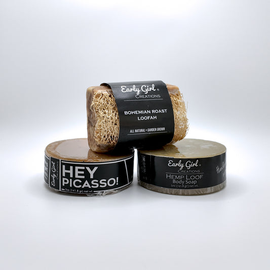Loofah Soap Set of 3
